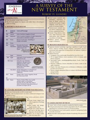 cover image of A Survey of the New Testament Laminated Sheet
